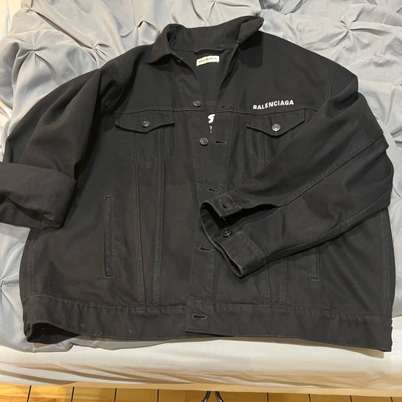 Balenciaga Black Lightweight Jacket - Picture 1 of 4